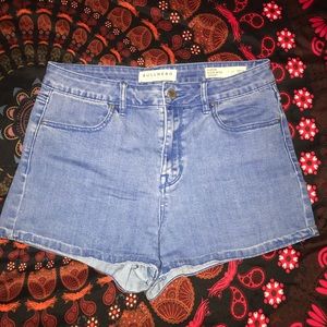 Super High-Rise Jean Shorts